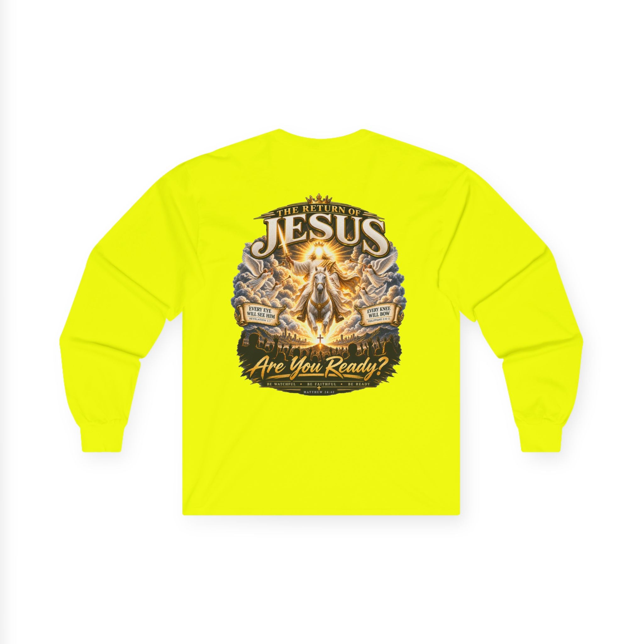 You Can't Outrun Eternity — Jesus Is Coming Long-Sleeve Tee