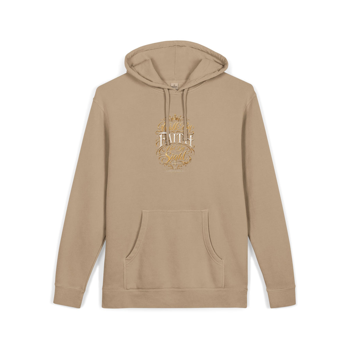 God Is Still in Charge — Pigment-Dyed Faith Hoodie