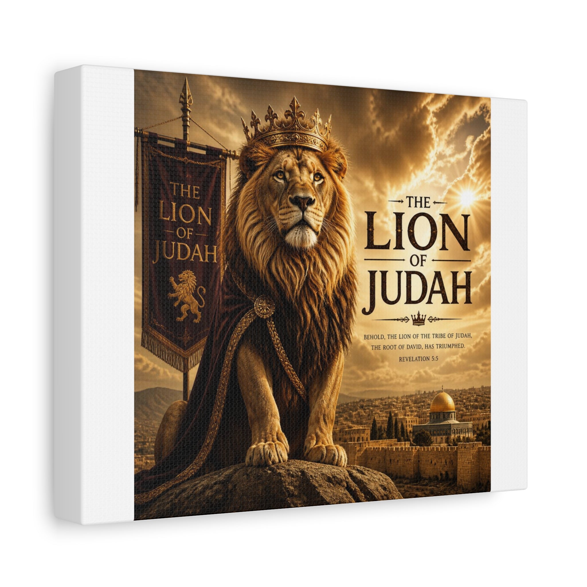 Lion of Judah Canvas Wall Art