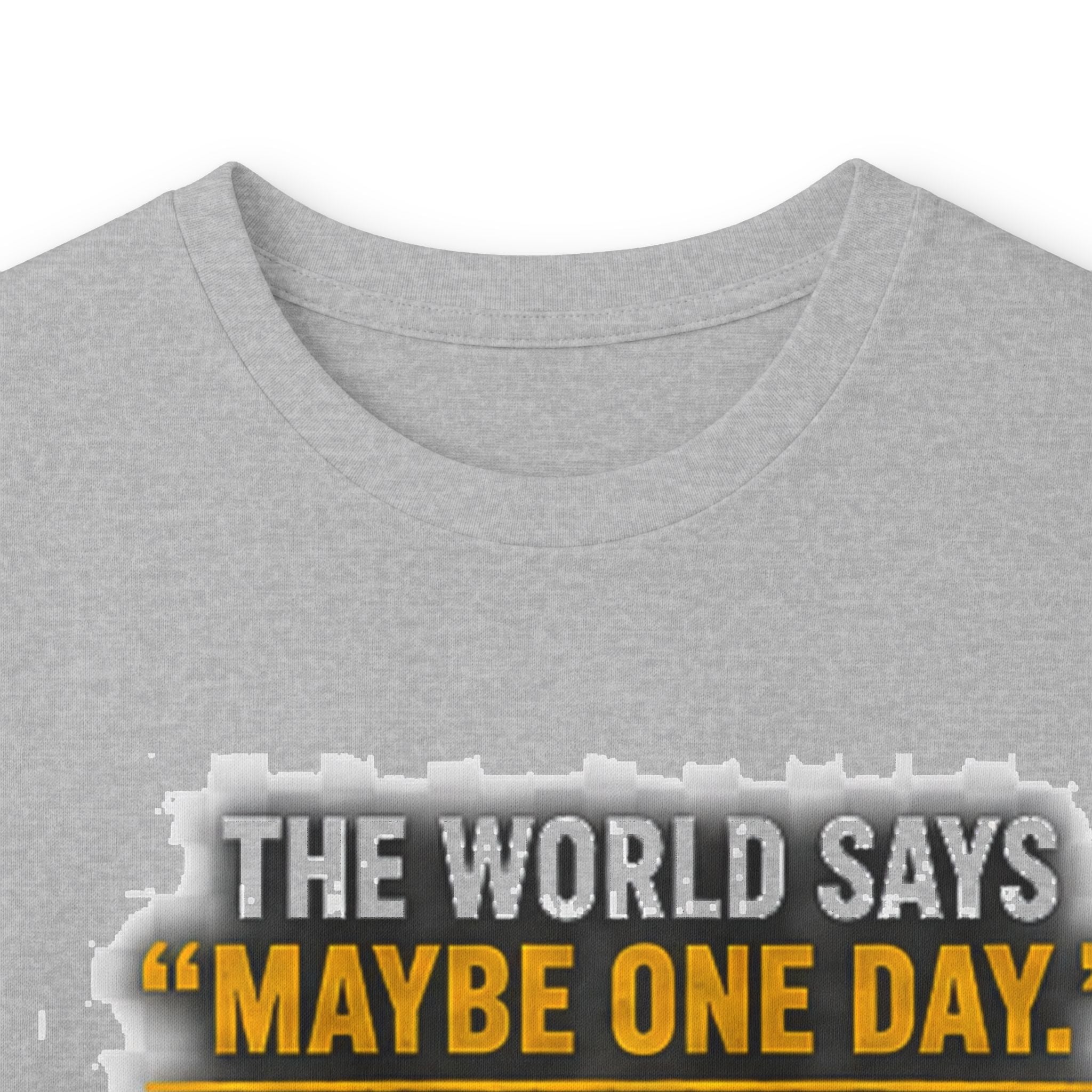 The Day Is Near — Jesus Is Coming Long-Sleeve Tee