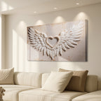 Wings of Love — Abstract Canvas Wall Art