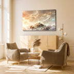 He Is Risen — Faith Canvas Wall Art
