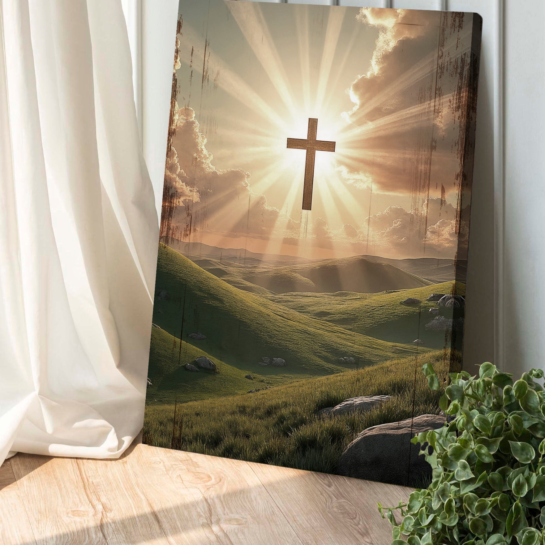 Amazing Grace Christian Canvas Wall Art
