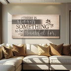 Something to Be Thankful For — Christian Canvas Wall Art