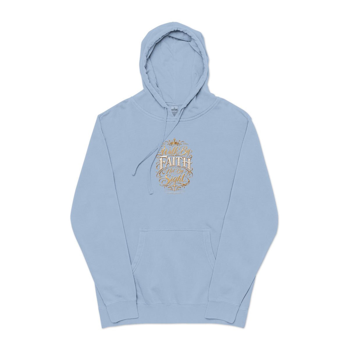 God Is Still in Charge — Pigment-Dyed Faith Hoodie