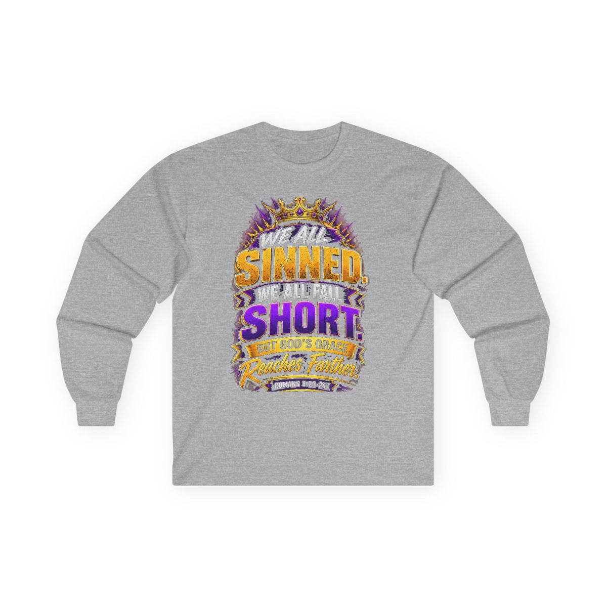 Sinned Short — Acts 4:12 Long-Sleeve Tee
