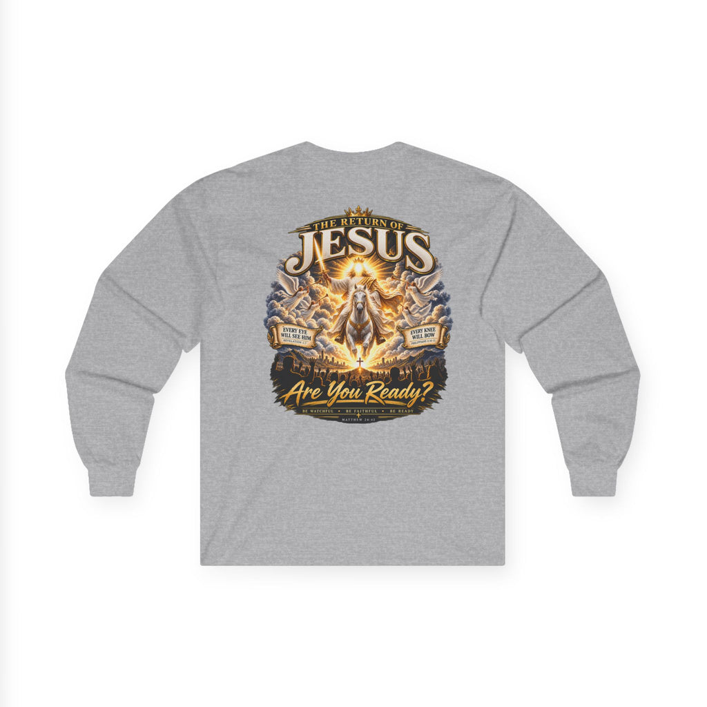 Jesus Returns — Be Ready Long-Sleeve Tee