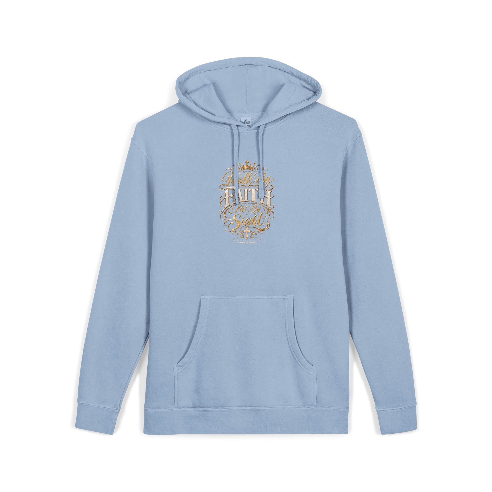 God Is Still in Charge — Pigment-Dyed Faith Hoodie