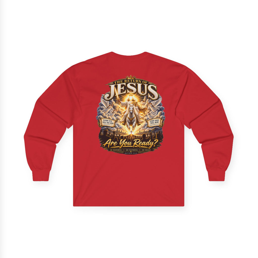 Jesus Returns — Be Ready Long-Sleeve Tee