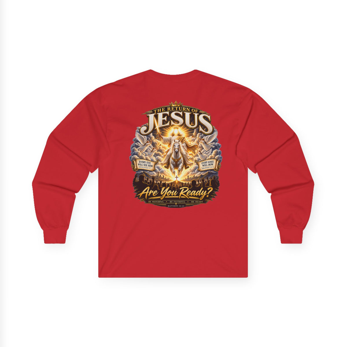 Jesus Returns — Be Ready Long-Sleeve Tee