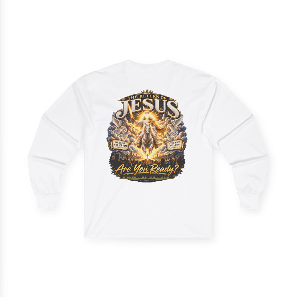 You Can't Outrun Eternity — Jesus Is Coming Long-Sleeve Tee