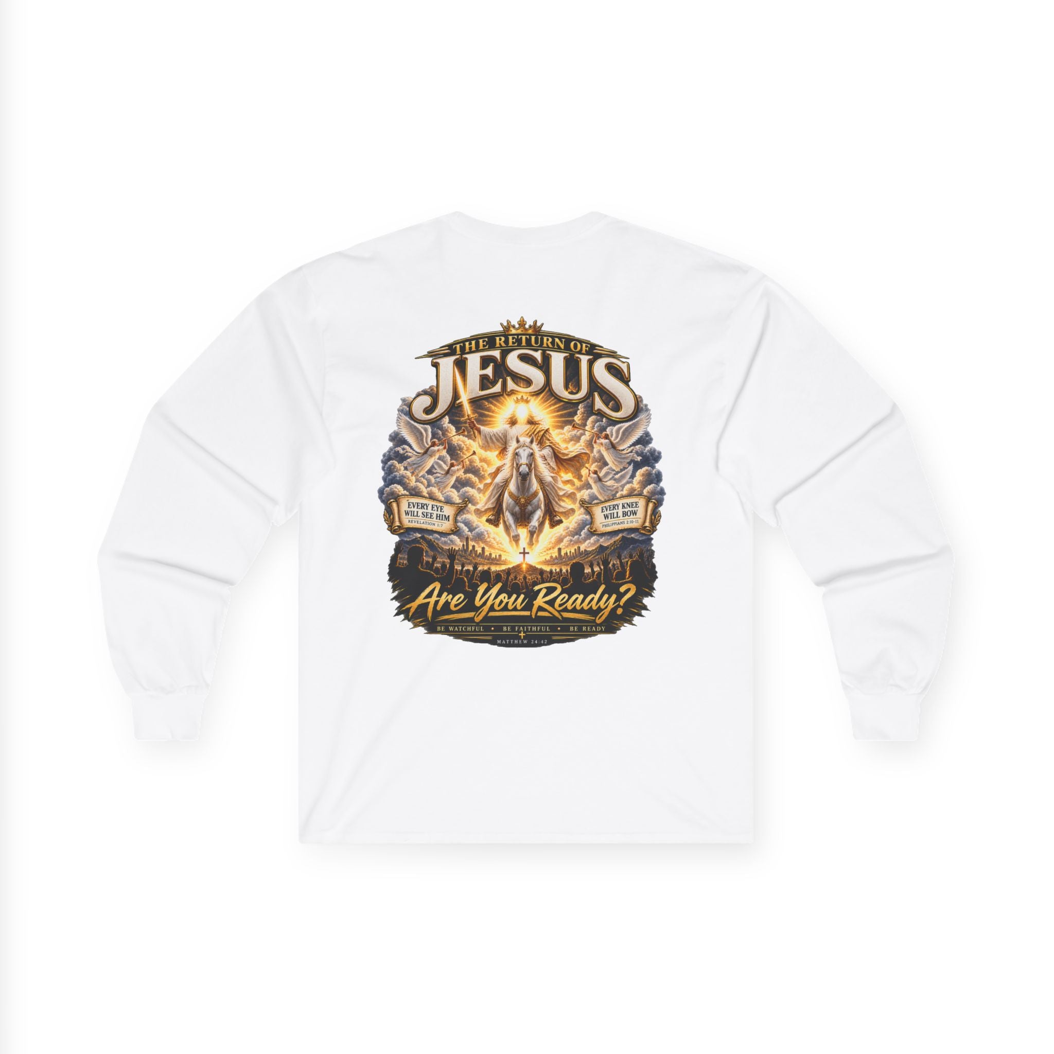 You Can't Outrun Eternity — Jesus Is Coming Long-Sleeve Tee
