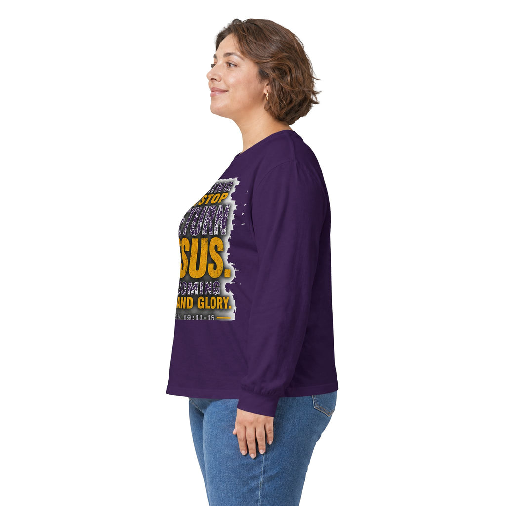 Nothing Can Stop the Return of Jesus — Long-Sleeve Tee