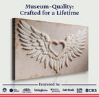 Wings of Love — Abstract Canvas Wall Art