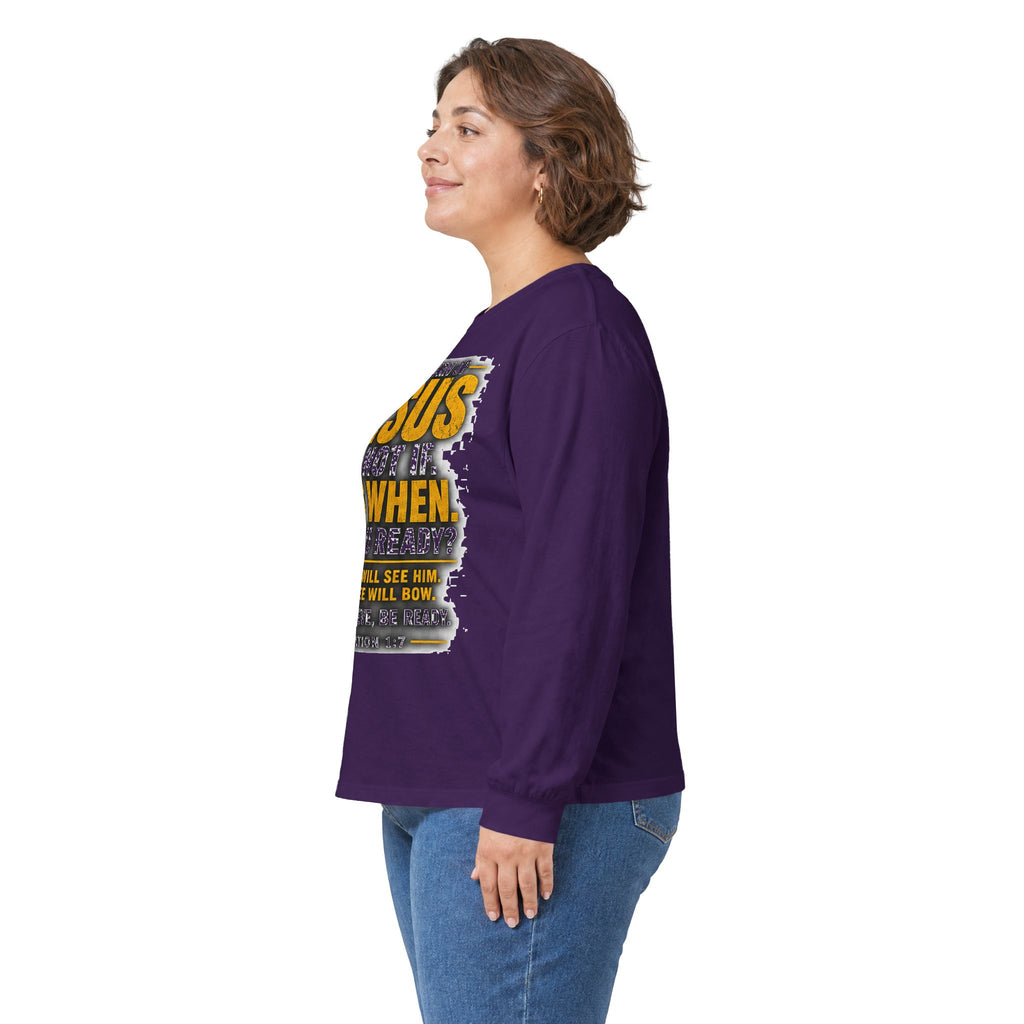 The Return of Jesus — Are You Ready? Long-Sleeve Tee