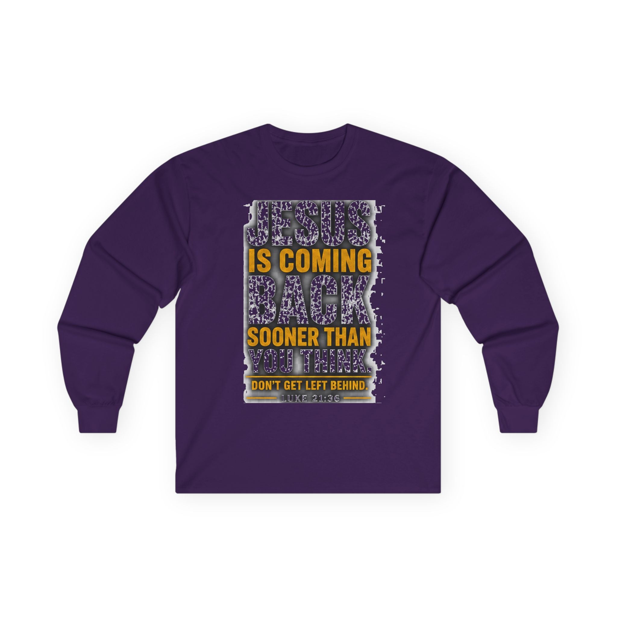 Jesus Is Coming Back — Are You Ready? Long-Sleeve Tee