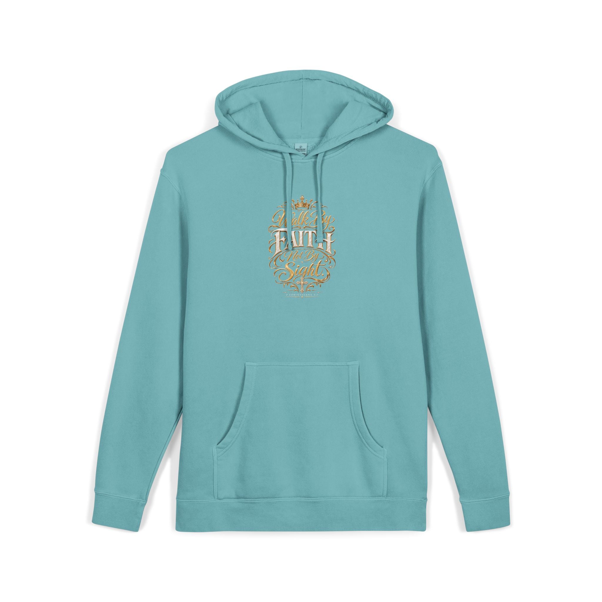 God Is Still in Charge — Pigment-Dyed Faith Hoodie