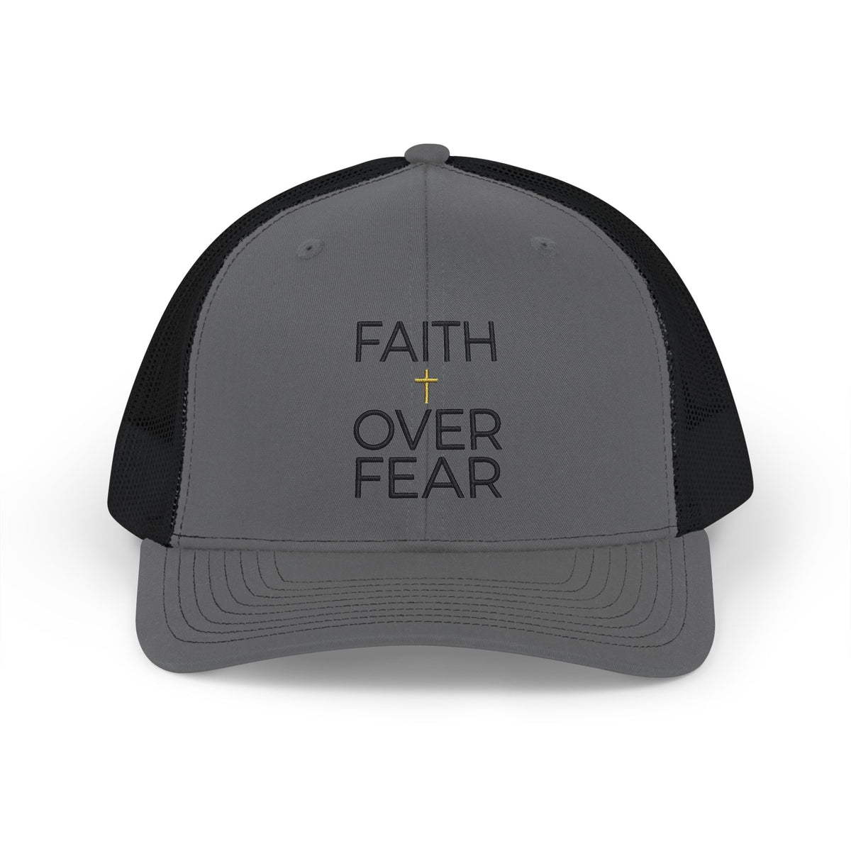 Faith Over Fear Snapback Trucker Cap