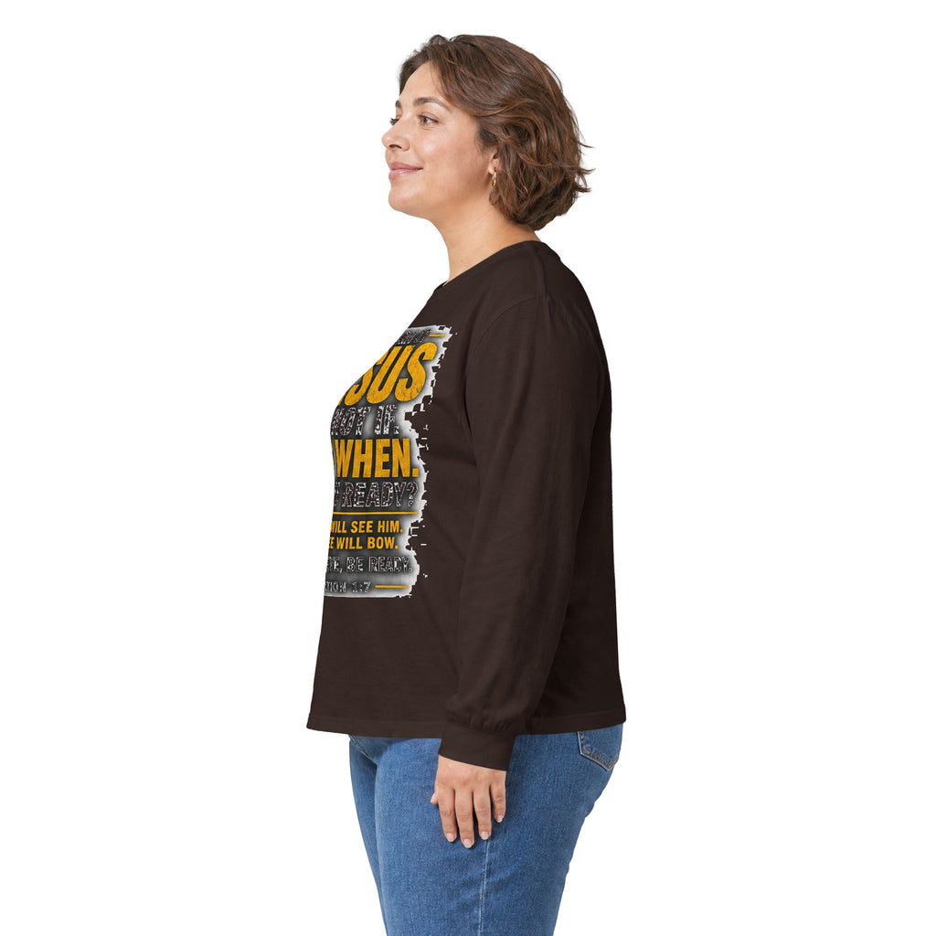 The Return of Jesus — Are You Ready? Long-Sleeve Tee