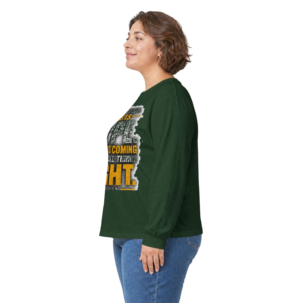 Jesus Is Coming — This Is Hope Long-Sleeve Tee