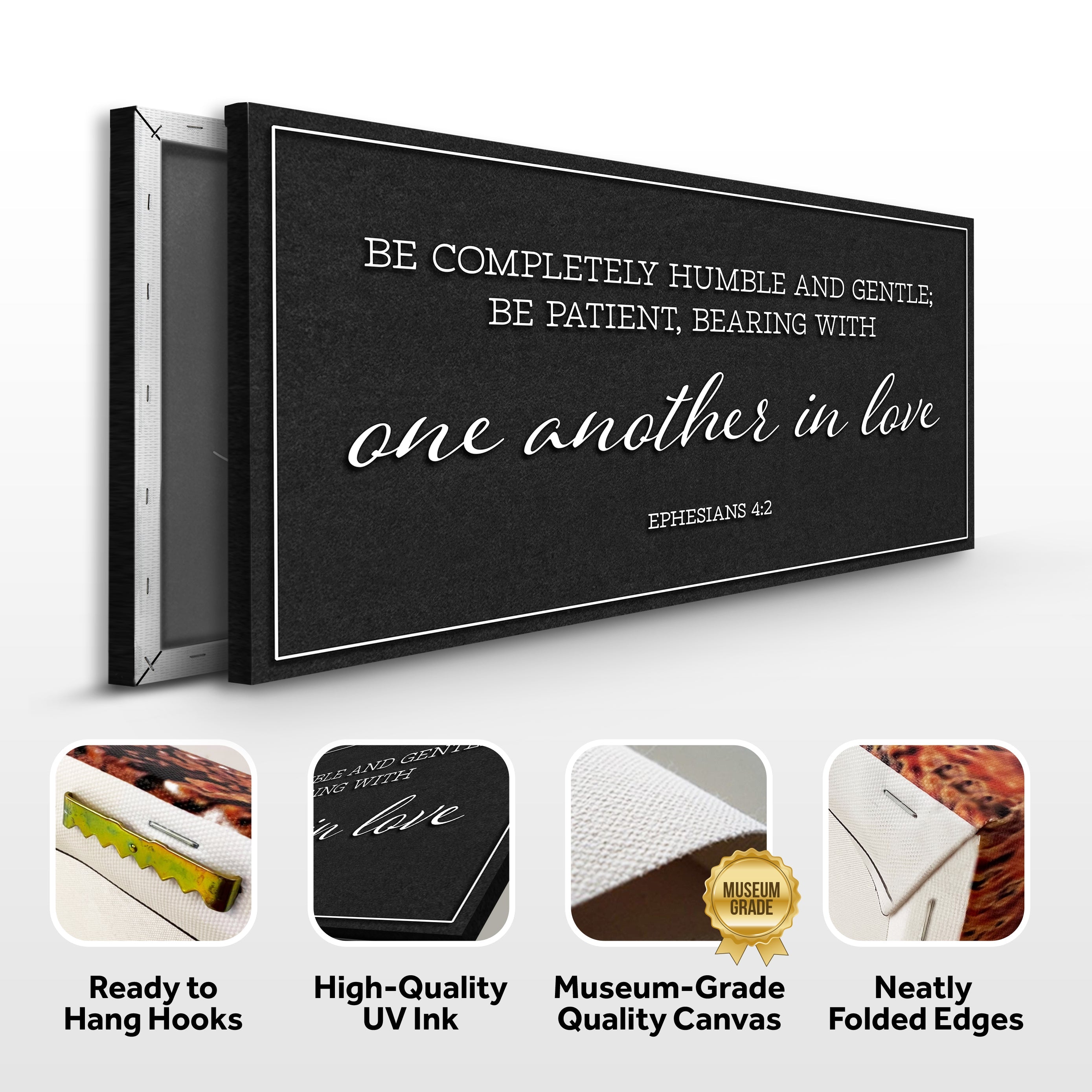 Be Completely Humble and Gentle – Ephesians 4:2 Faith Sign