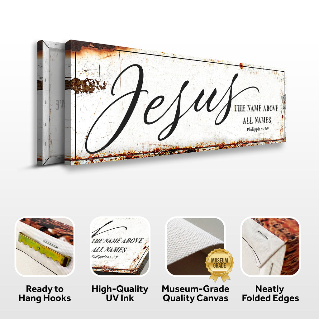 Jesus the Name Above All Names – Philippians 2:9 Faith Sign