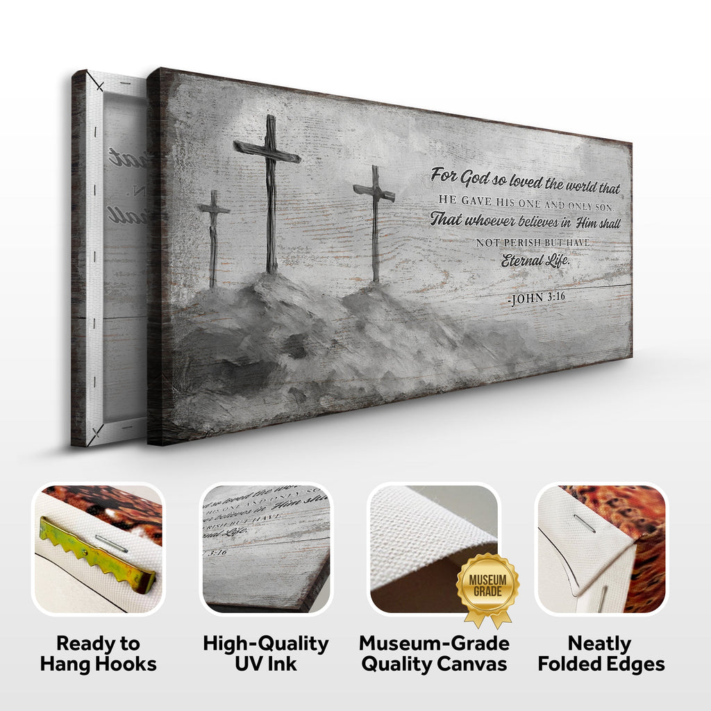 John 3:16 – For God So Loved the World Faith Sign