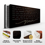 Unending Grace — Christian Canvas Wall Art