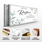 Joel 2:25 — And I Will Restore to You Christian Canvas Wall Art