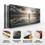 Walking on Water — Faith Canvas Wall Art