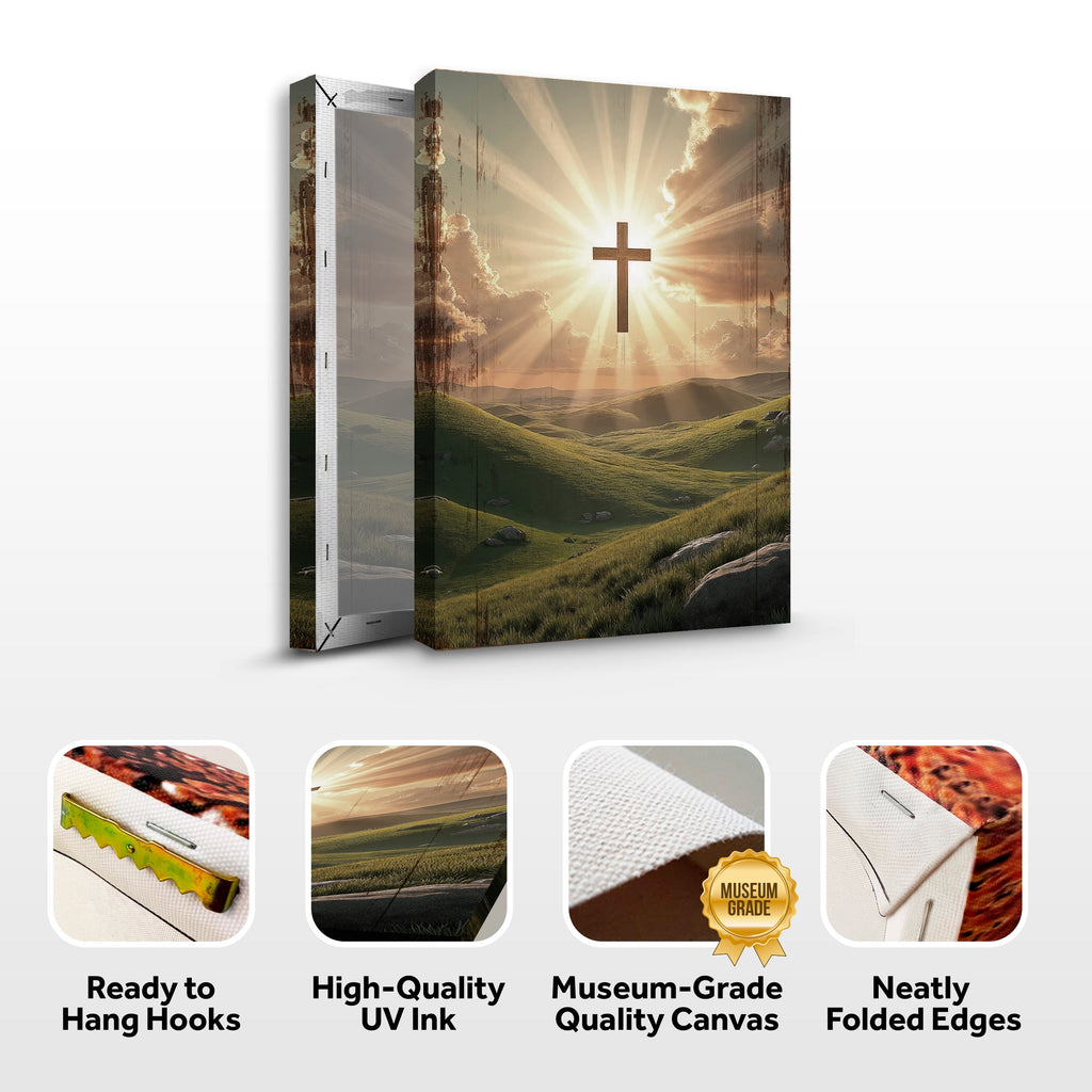 Amazing Grace Christian Canvas Wall Art