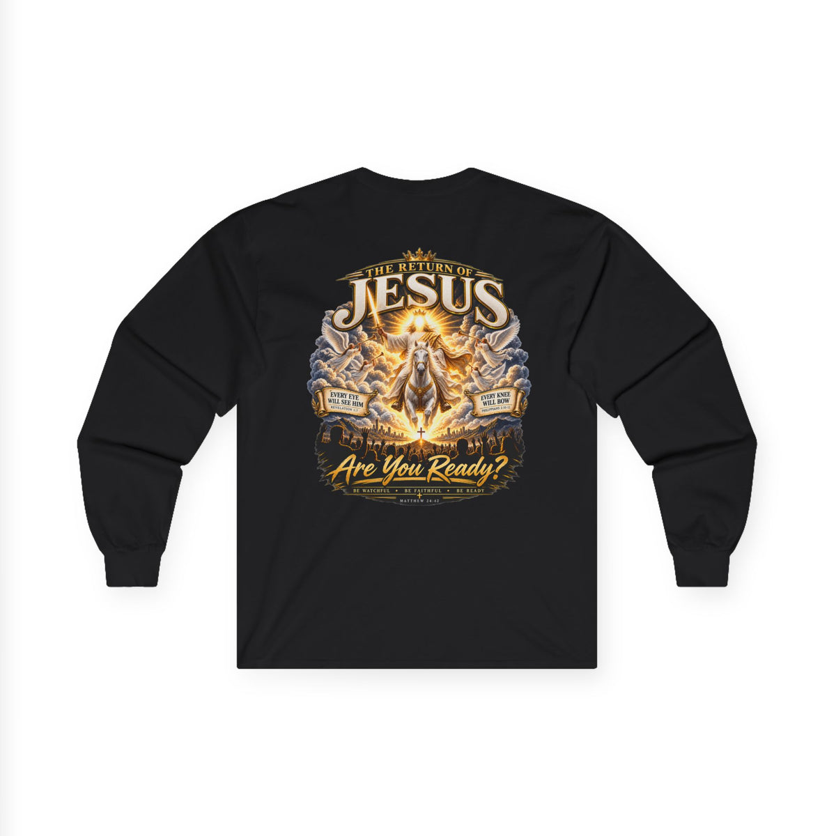 Nothing Can Stop the Return of Jesus — Long-Sleeve Tee
