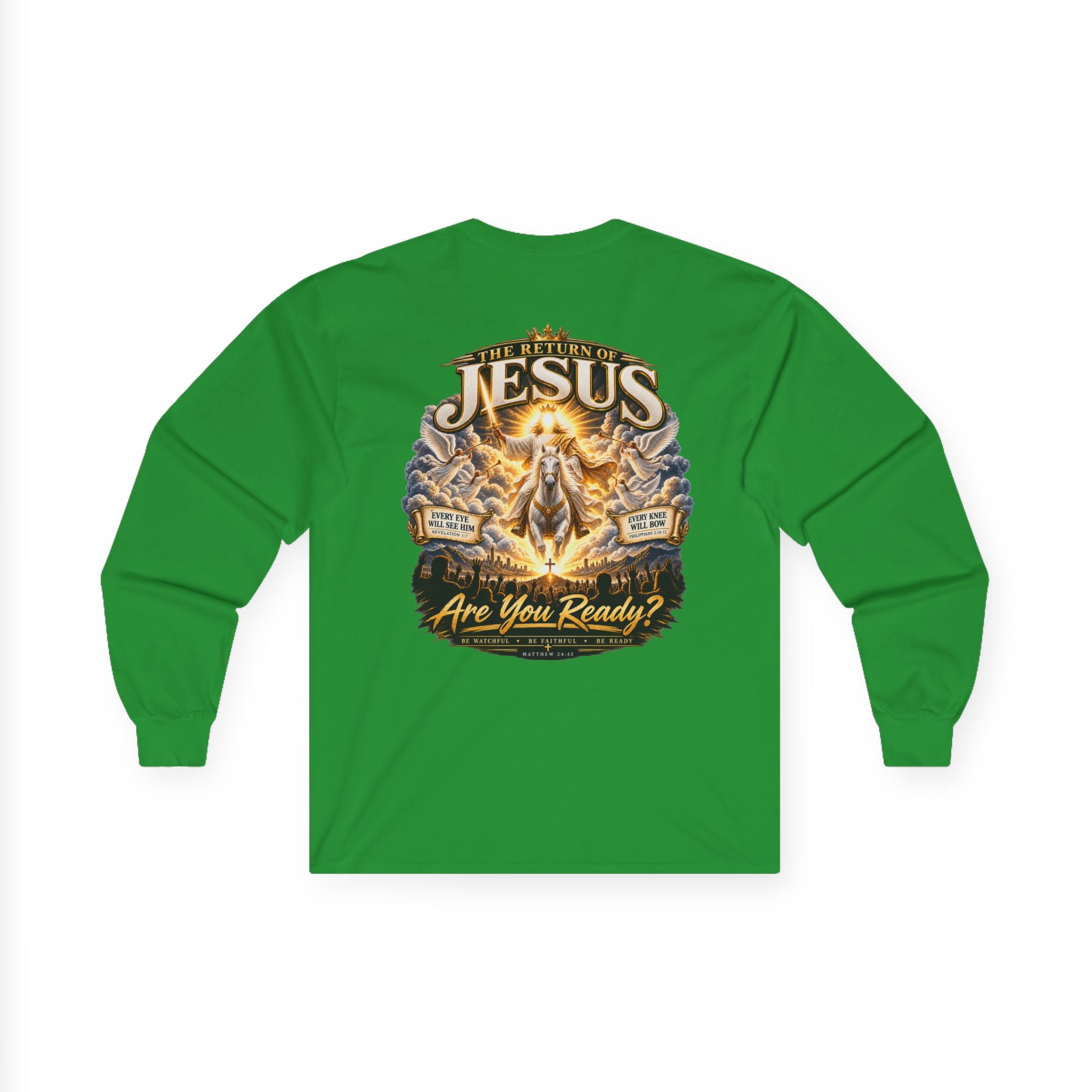 Nothing Can Stop the Return of Jesus — Long-Sleeve Tee