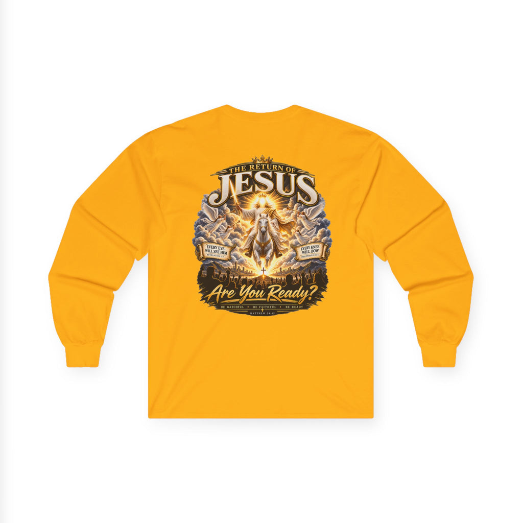 Nothing Can Stop the Return of Jesus — Long-Sleeve Tee