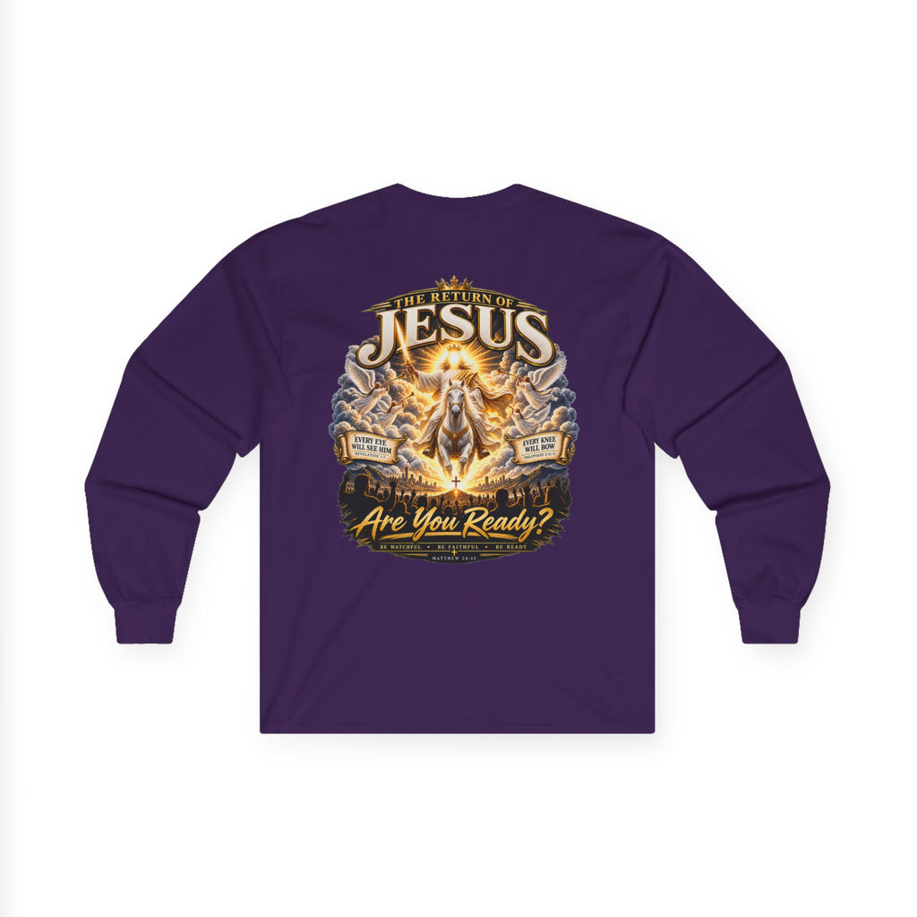 You Can't Outrun Eternity — Jesus Is Coming Long-Sleeve Tee