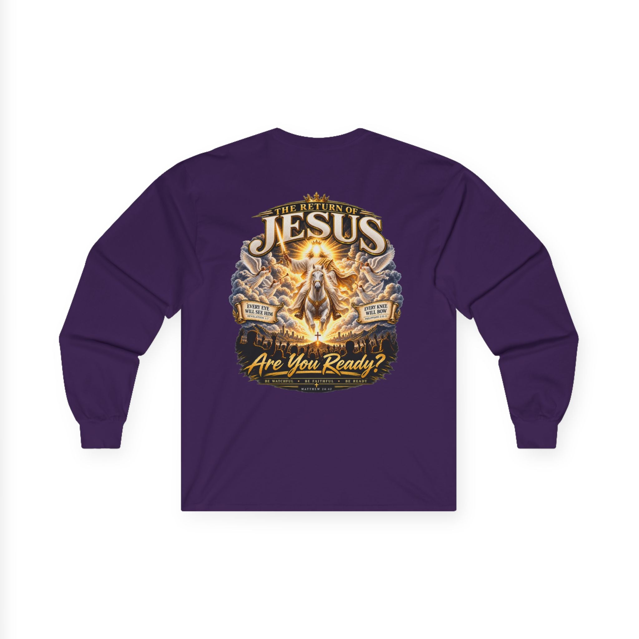 You Can't Outrun Eternity — Jesus Is Coming Long-Sleeve Tee