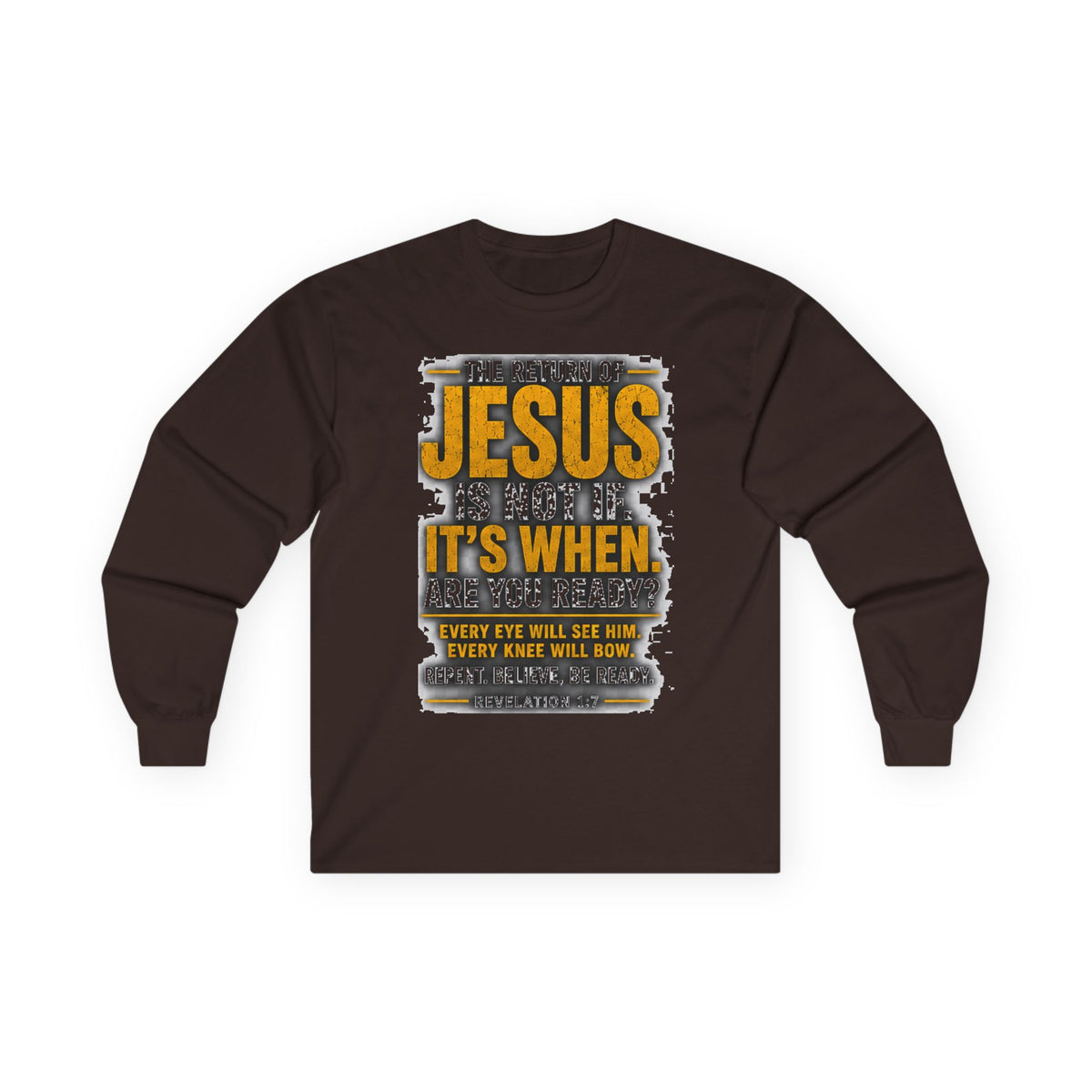 The Return of Jesus — Are You Ready? Long-Sleeve Tee