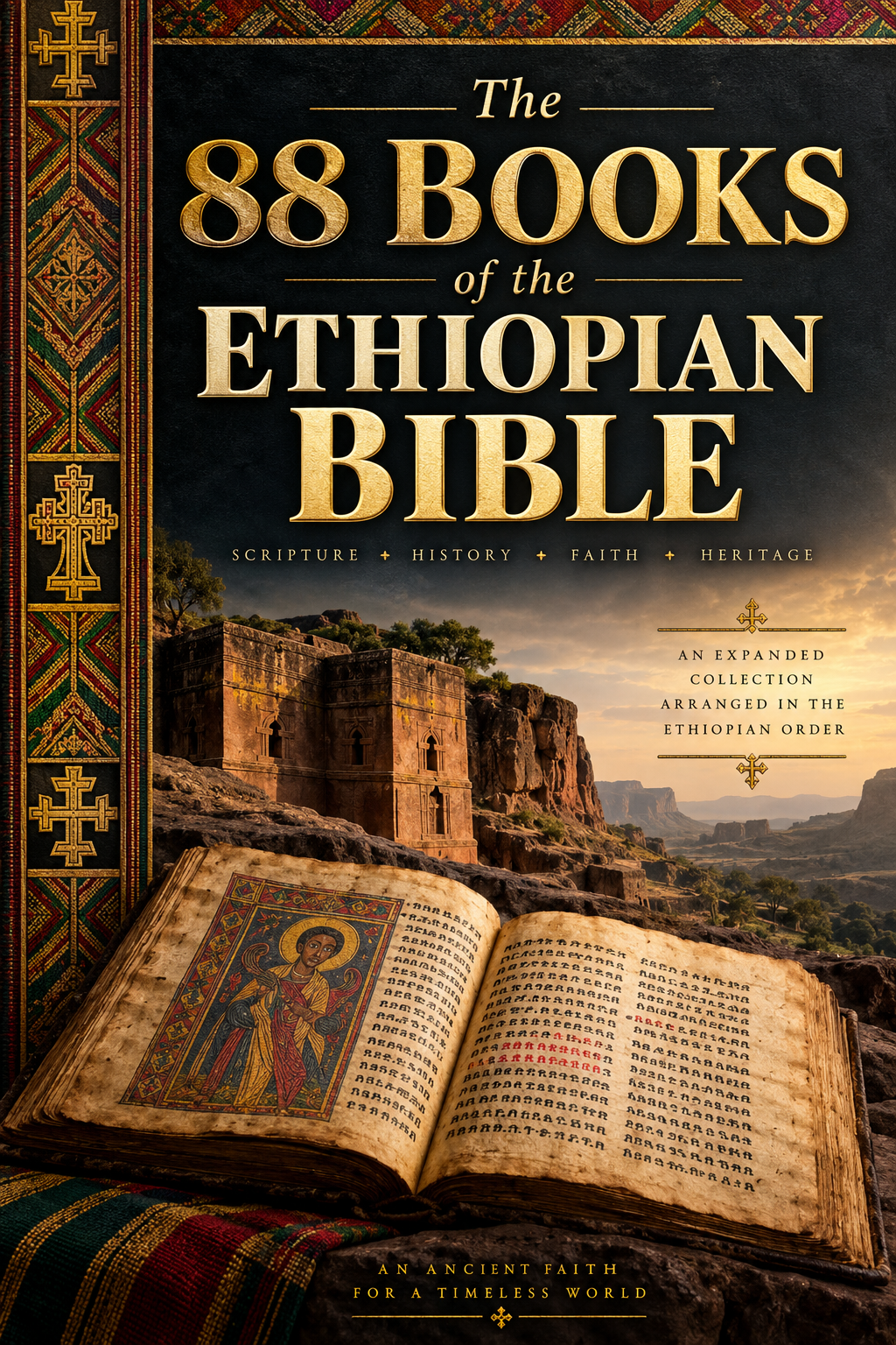 The 88 Books of the Ethiopian Bible cover