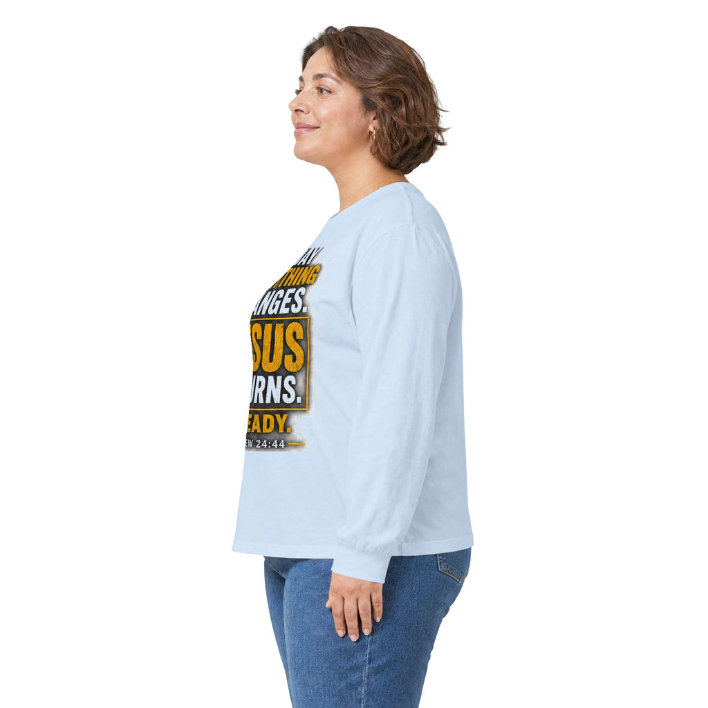 Jesus Returns — Be Ready Long-Sleeve Tee