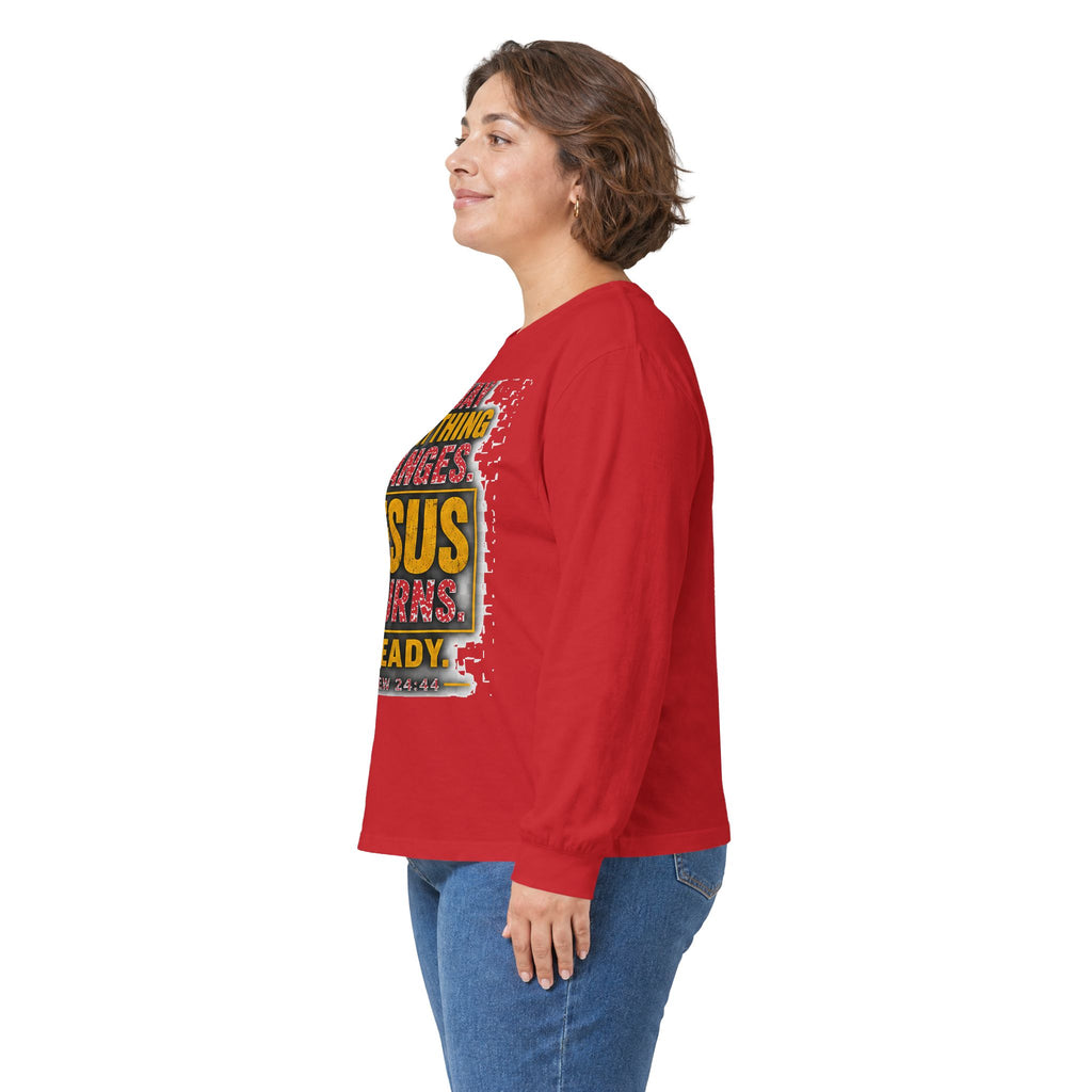 Jesus Returns — Be Ready Long-Sleeve Tee