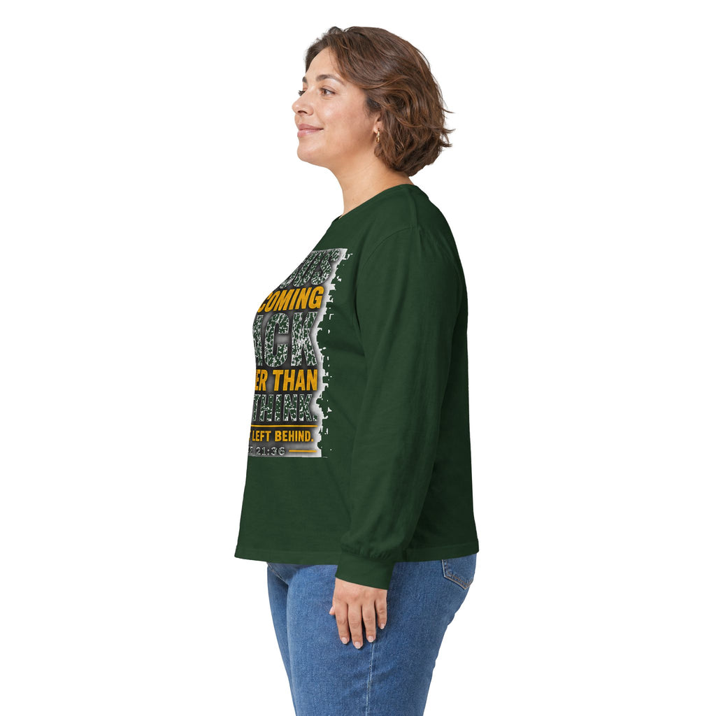 Jesus Is Coming Back — Are You Ready? Long-Sleeve Tee