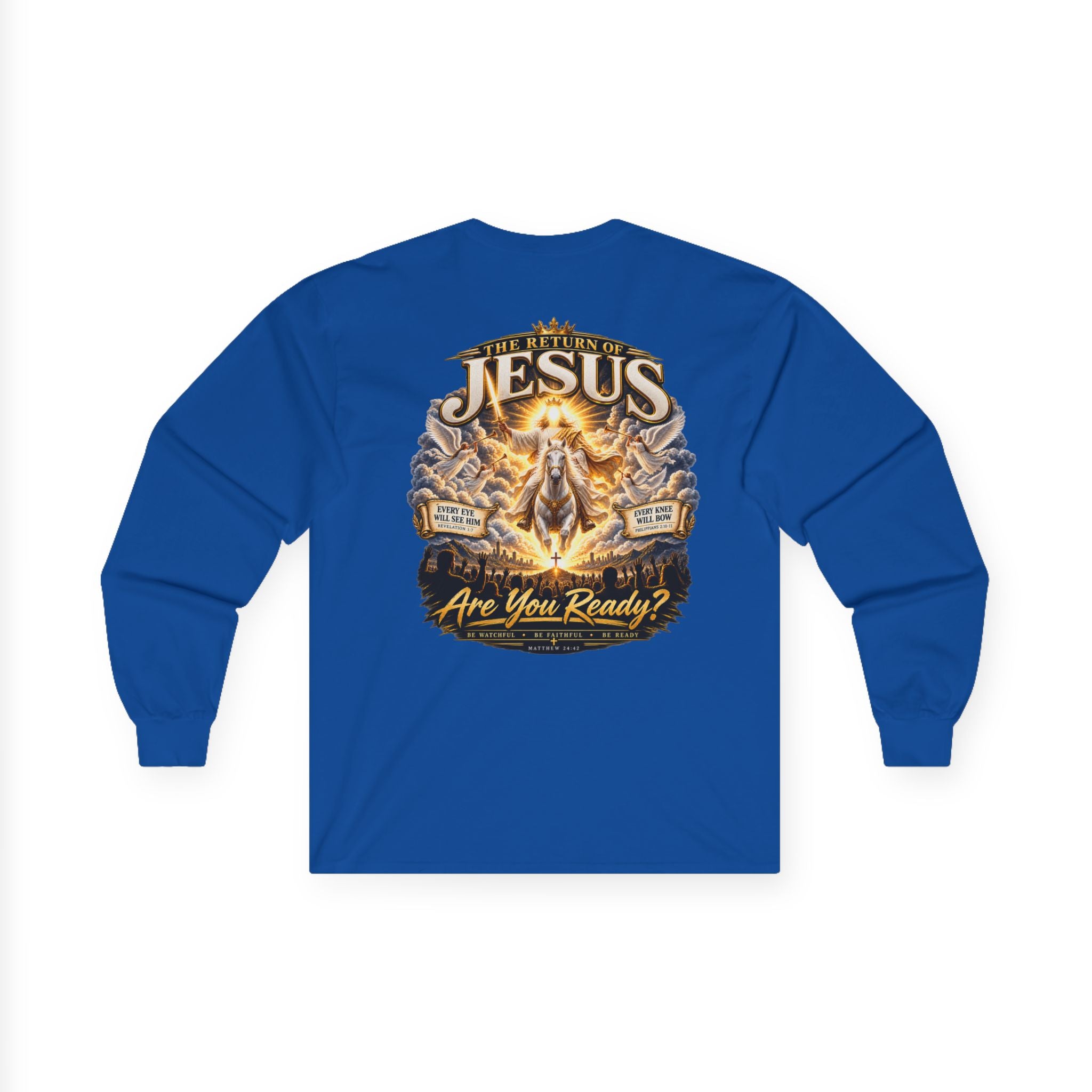 Jesus Returns — Be Ready Long-Sleeve Tee