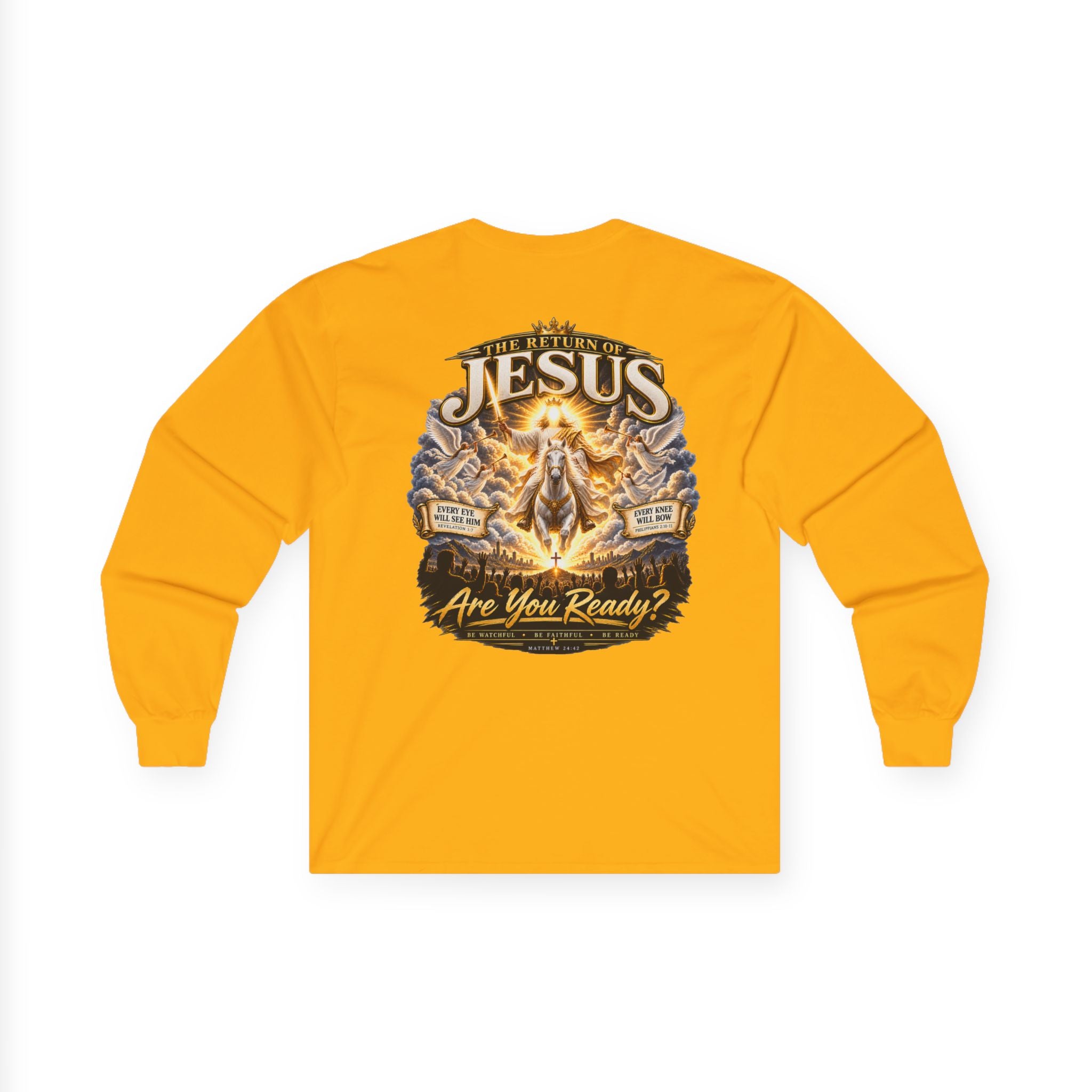 Jesus Returns — Be Ready Long-Sleeve Tee