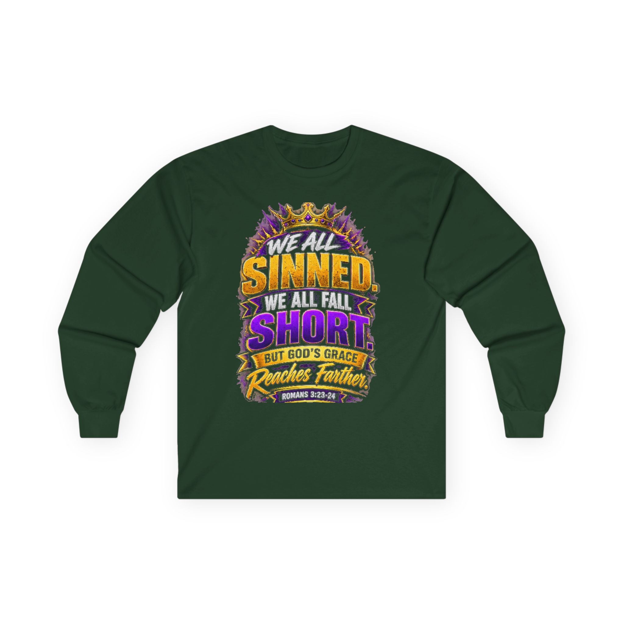 Sinned Short — Acts 4:12 Long-Sleeve Tee