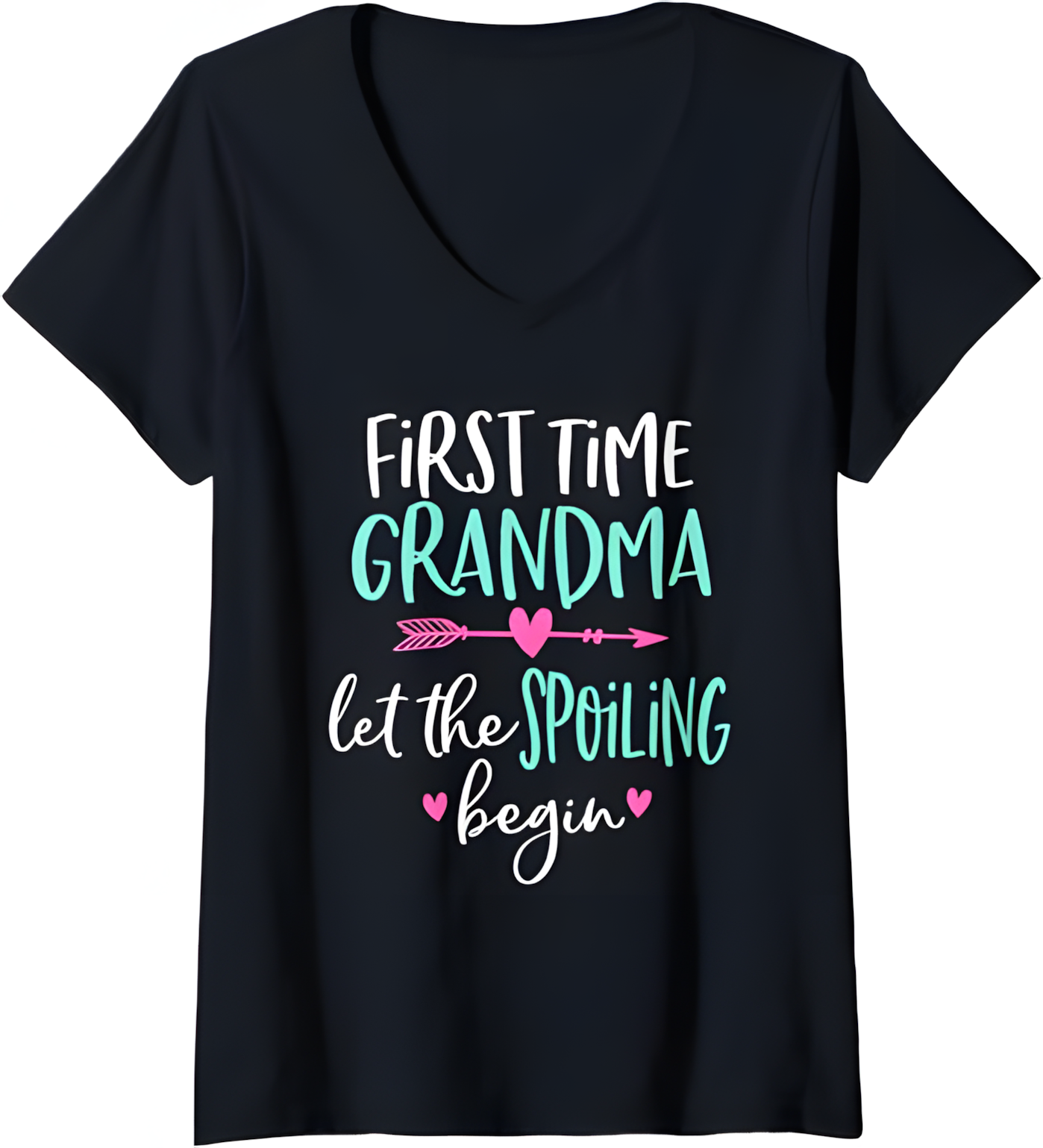 First Time Grandma – Let the Spoiling Begin T-Shirt