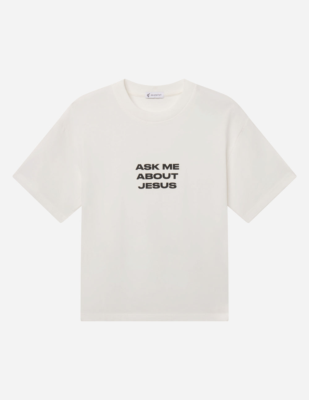 Ask Me About Jesus — 1 Peter 3:15 Heavyweight Tee
