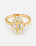 Bloom Again Enamel Ring — Hope in Christ