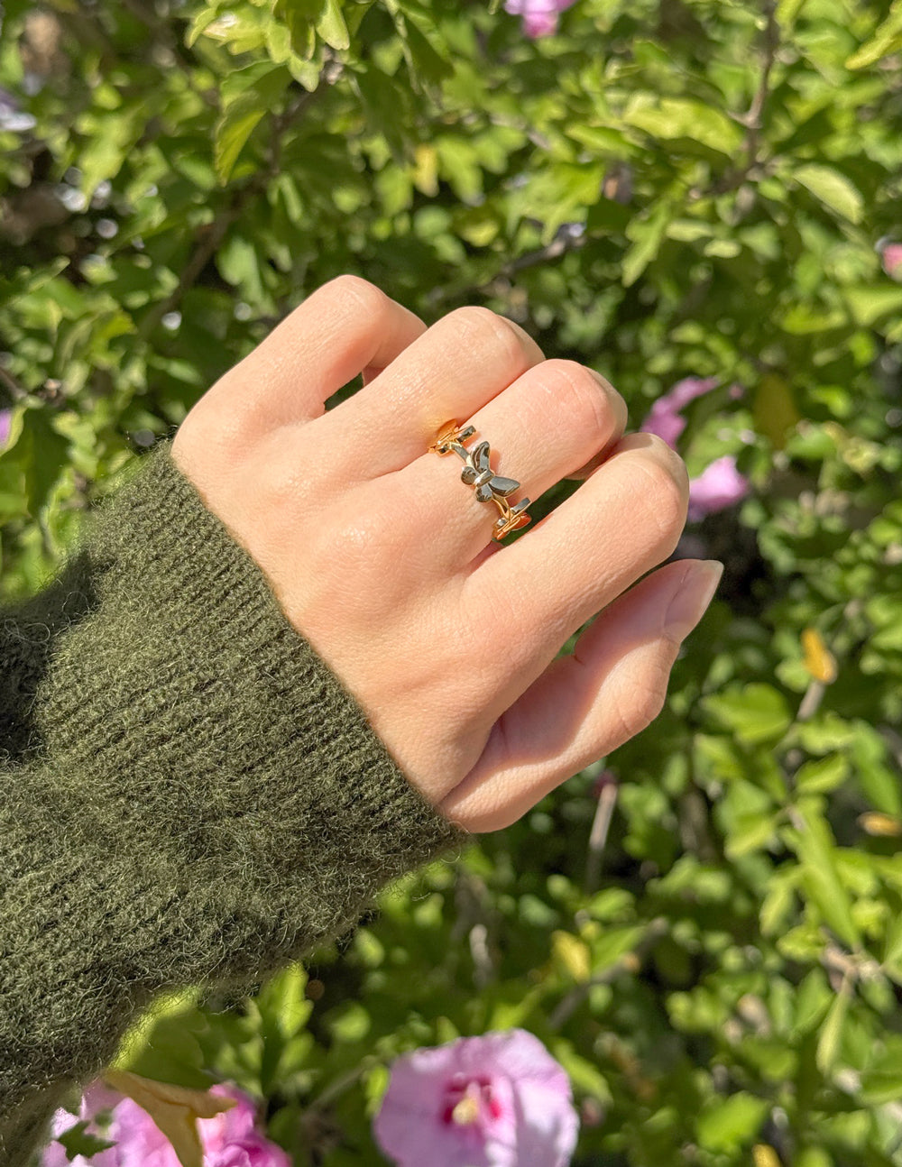 Butterfly Flight Ring — Romans 12:2