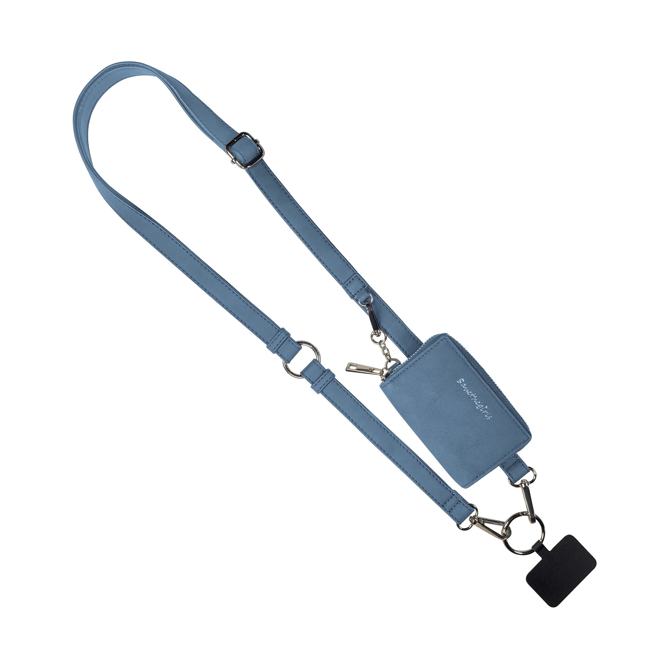 Clip & Go Strap with Pouch – Brushed Vegan Leather