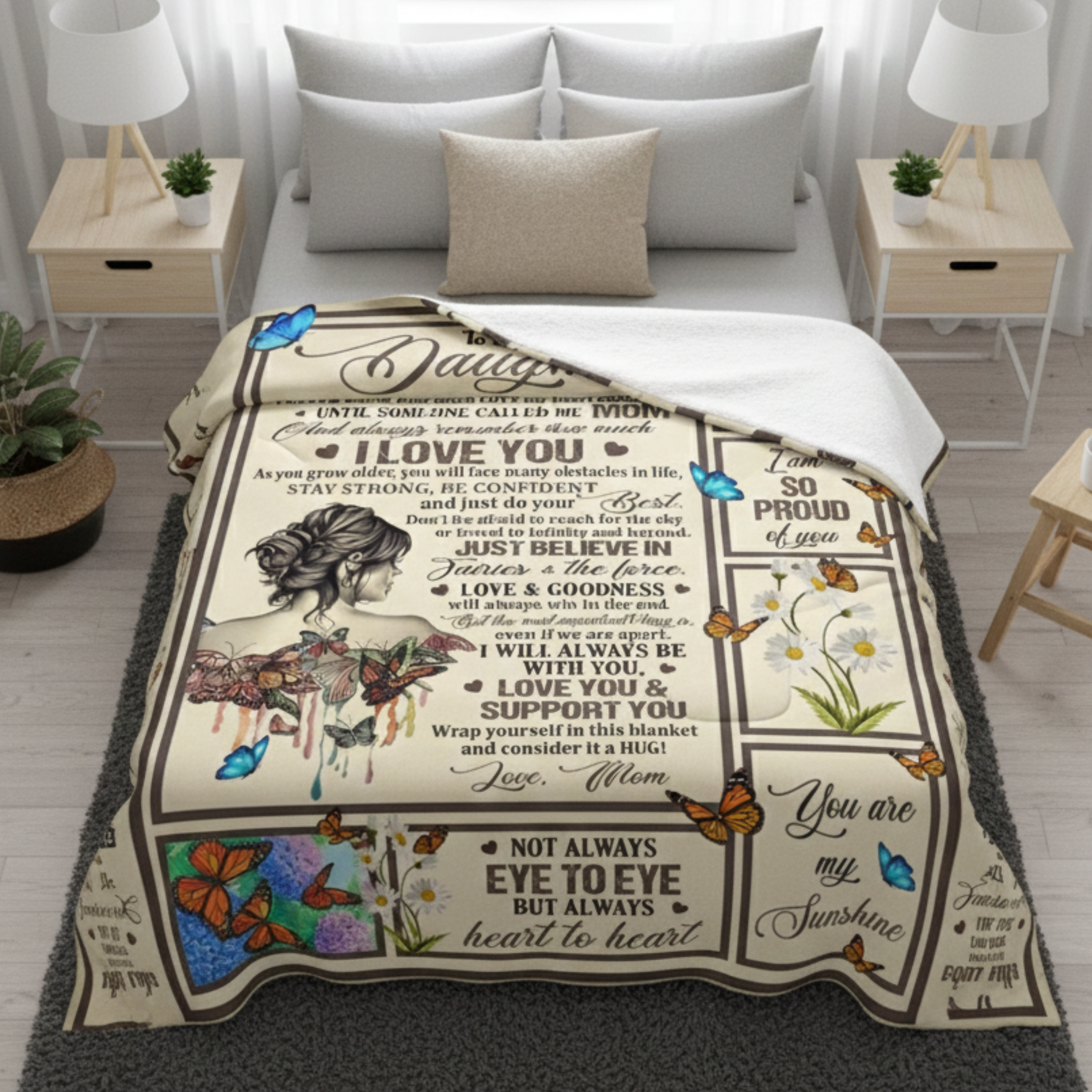 Daughter Gift Blanket – A Soft Reminder of Love from Mom